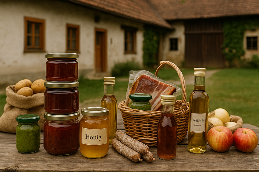 Jetzt zum Hofladen Huber Newsletter anmelden & 5 € Gutschein sichern!